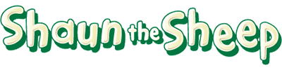 Shaun the Sheep title screen for Nintendo DS